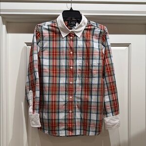 J. Crew Multicolor Plaid Button-Down Shirt